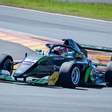 Absolute Racing celebrates first win