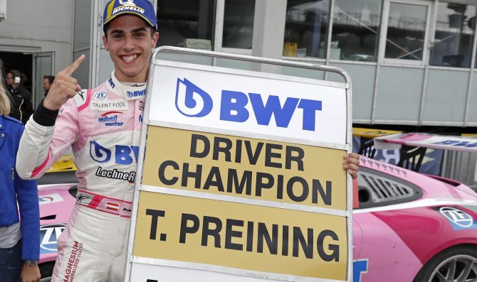 Preining campione in Germania