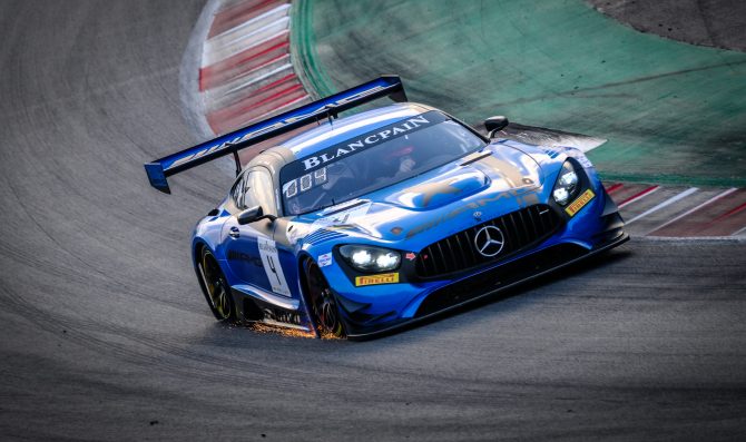 Mercedes takes the pole at Barcelona