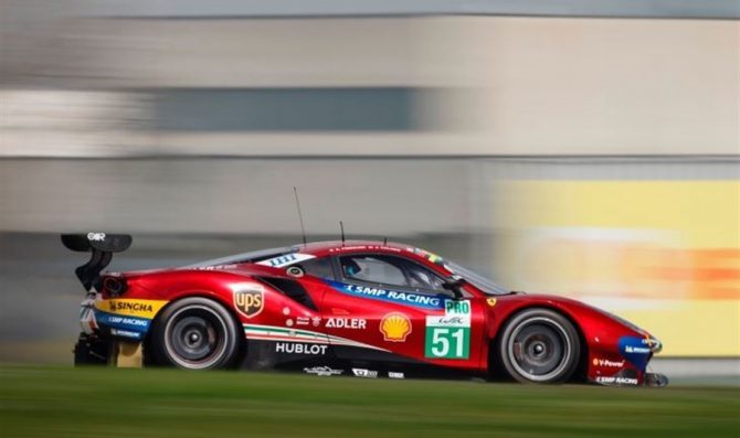 AF Corse a Monza con due Ferrari