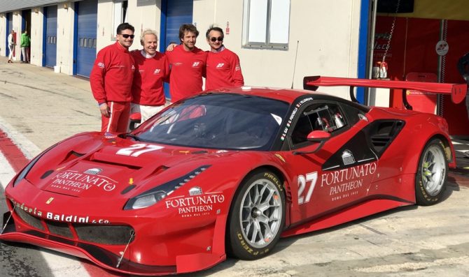 Villeneuve, Fisichella e Gai subito in pista