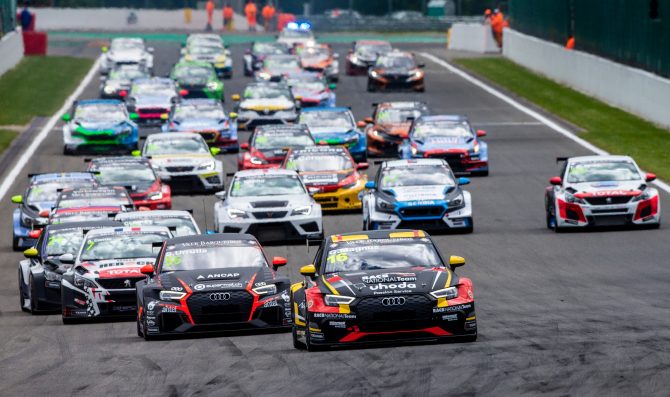 Magnus leads Audi 1-2 at Spa