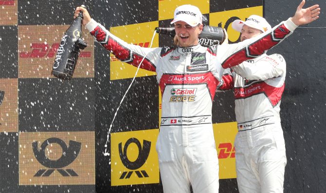 Muller takes second DTM career win
