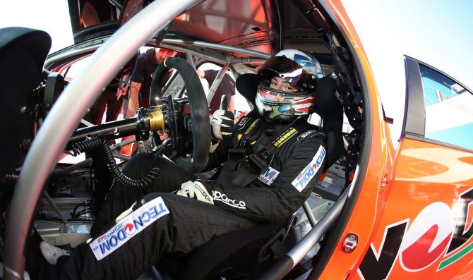 Kevin Giacon sulla Honda di MM Motorsport a Misano