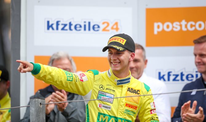 Primo podio di Fabian Vettel