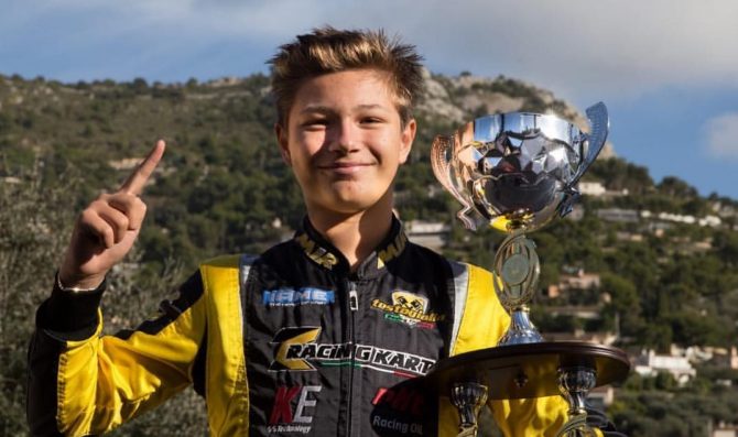 Dai kart elettrici alla smart e-cup, Benjamin Cartery debutta a Vallelunga