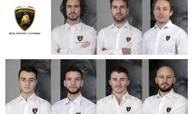 Lamborghini announces factory drivers