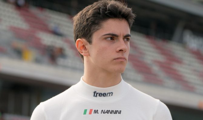 Matteo Nannini steps up to FIA F3