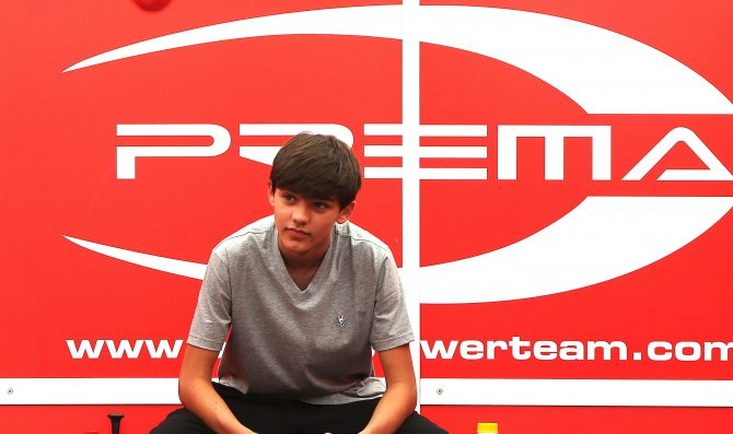 Montoya jr con Prema in F4