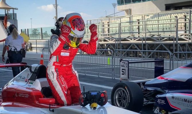 Hamda Al Qubaisi takes maiden F4 UAE win