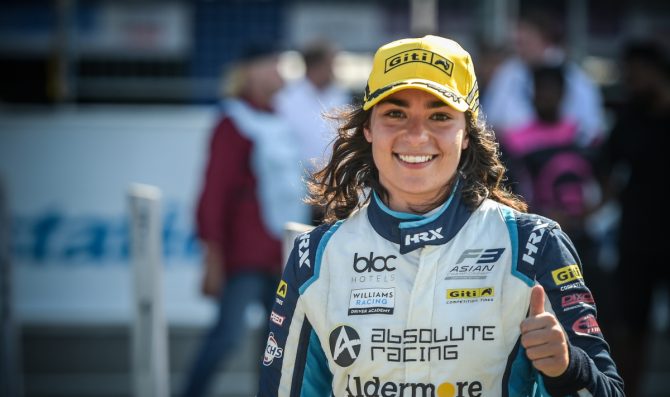 Jamie Chadwick makes more history