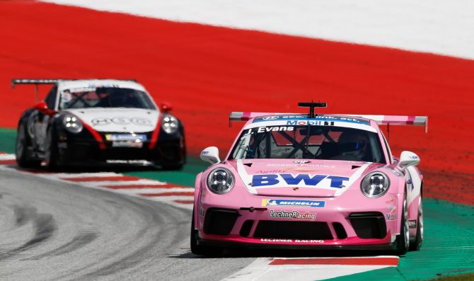Evans secures first pole of the season