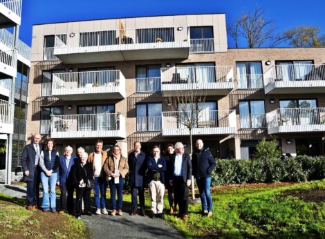 Officiële opening 25 appartementen in Merelbeke-Melle