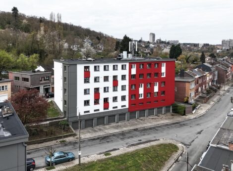 Avancement du chantier de rénovation à Seraing