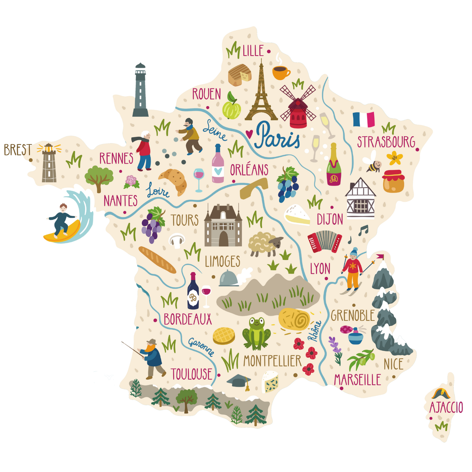 Vivre en France, Découverte de la culture française