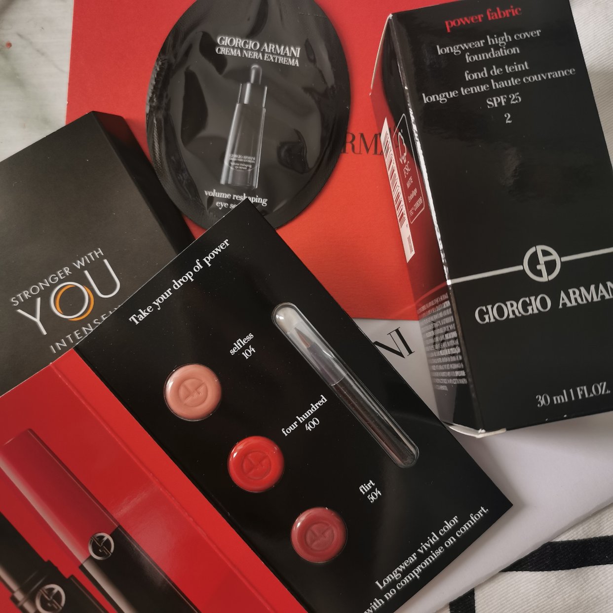 Armani🇪🇸官网晒单