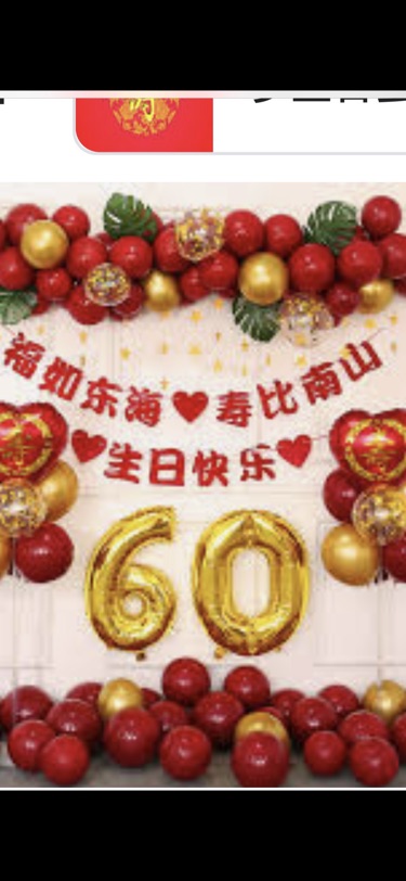 妈妈60岁生日