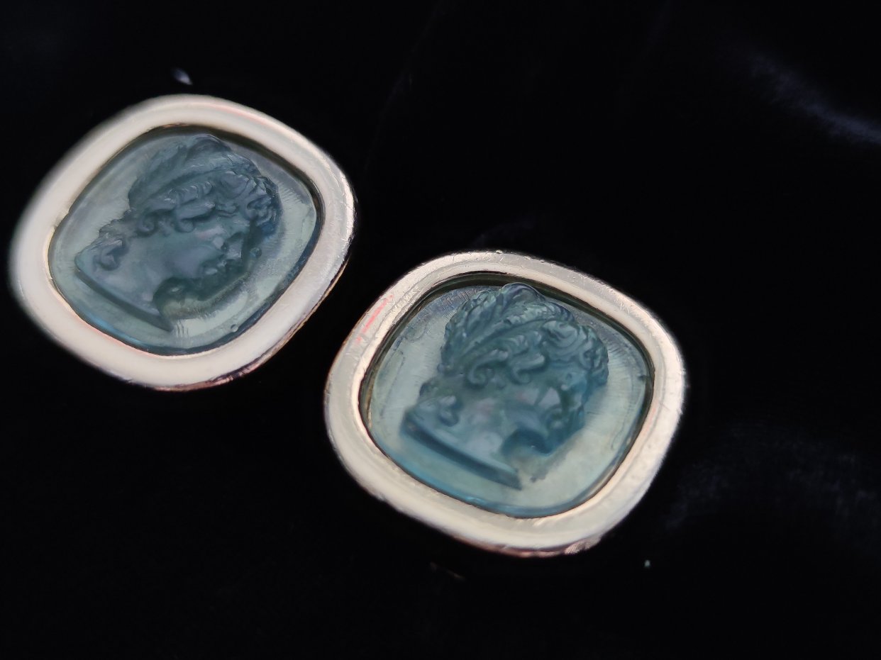 David Grau 中古玻璃耳夹 45€/35€/65€