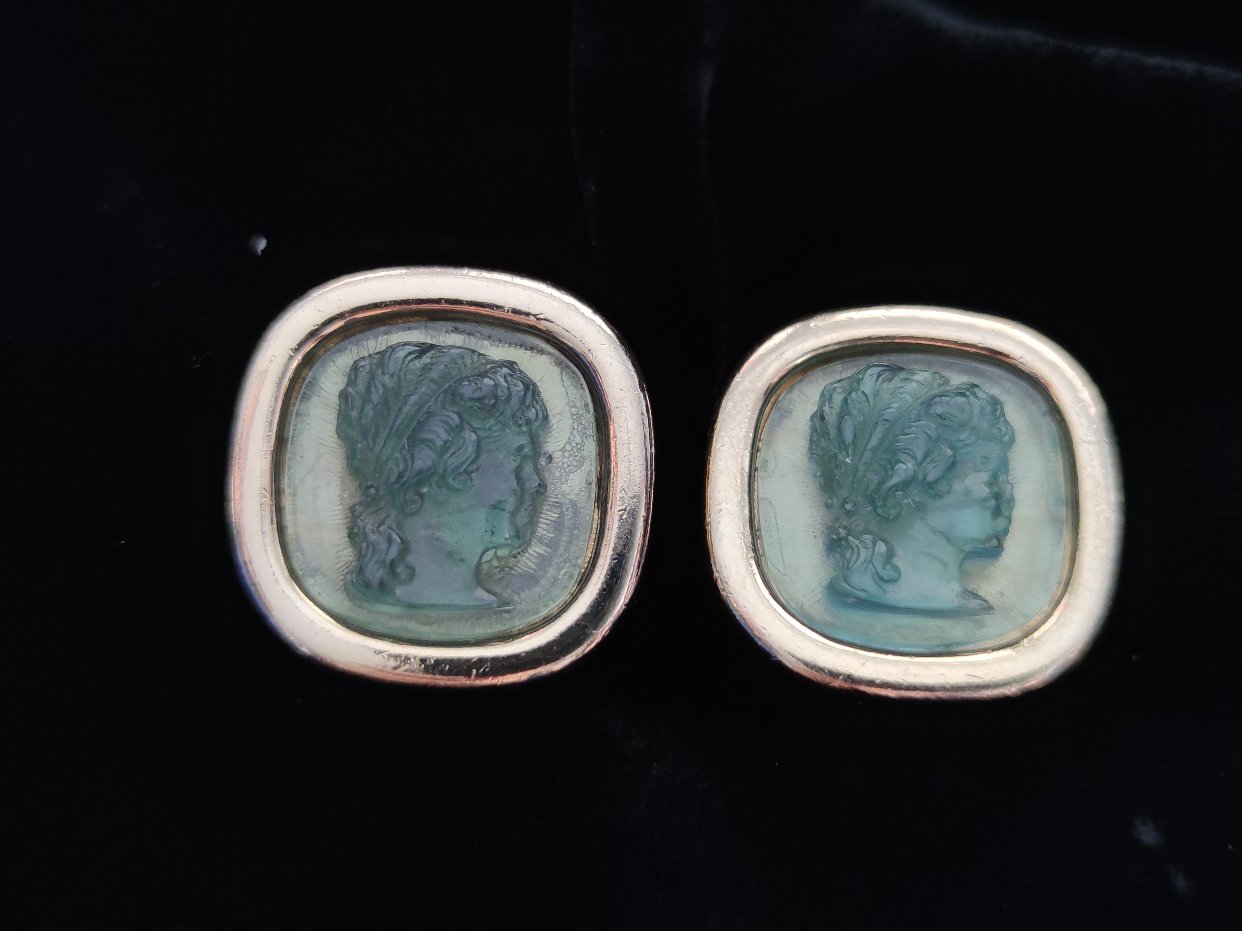 David Grau 中古玻璃耳夹 45€/35€/65€