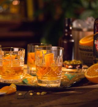 Rum Old Fashioned for many