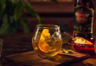 Recette du cocktail Ron Old-Fashioned Havana Club