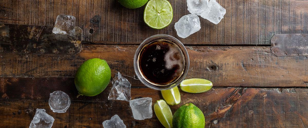 Składniki do Cuba Libre Havana Club