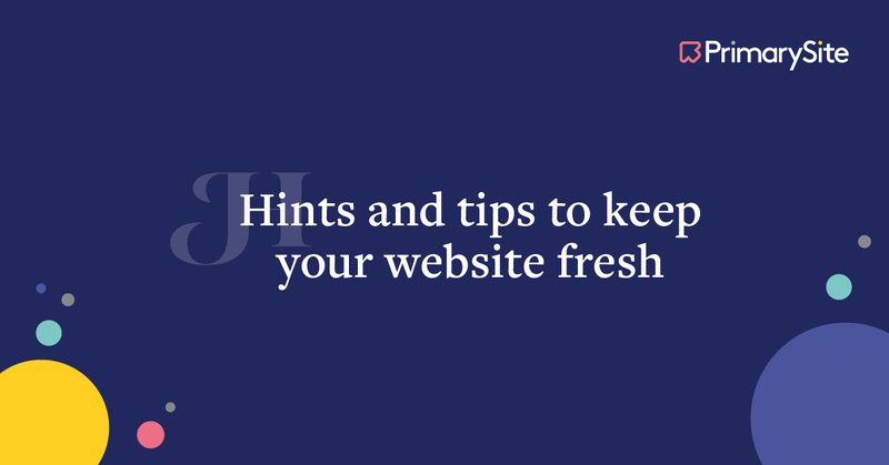 how to keep your website looking fresh
