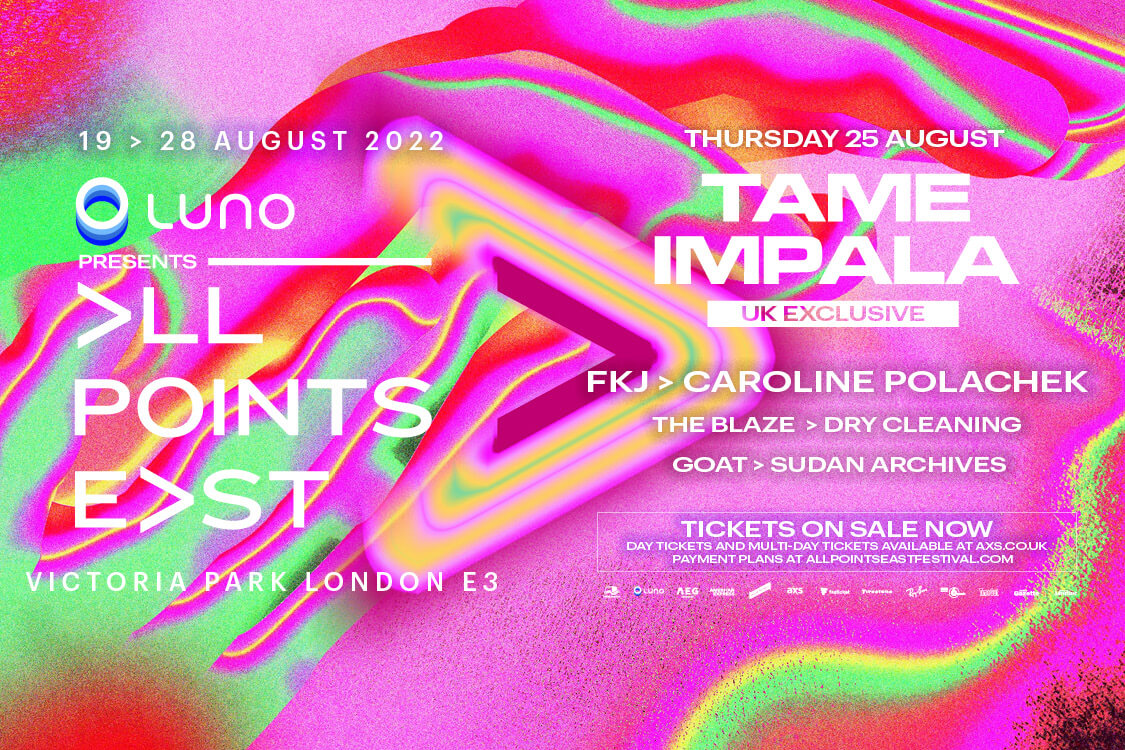 Party with your mates at Luno presents All Points East Priority