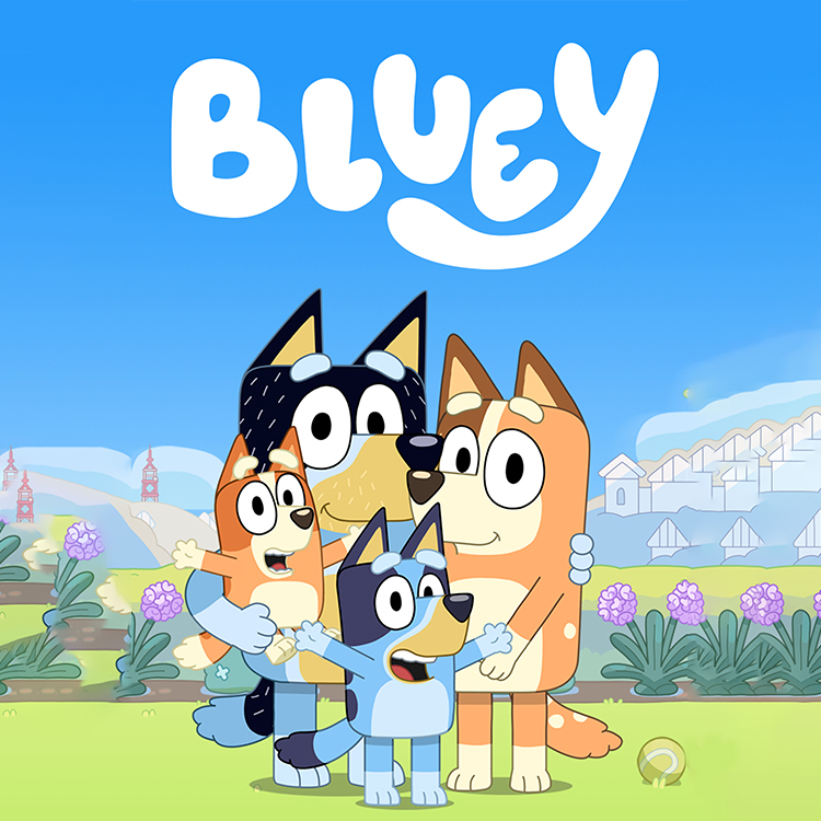 Photograph: Bluey kids cartoon image
