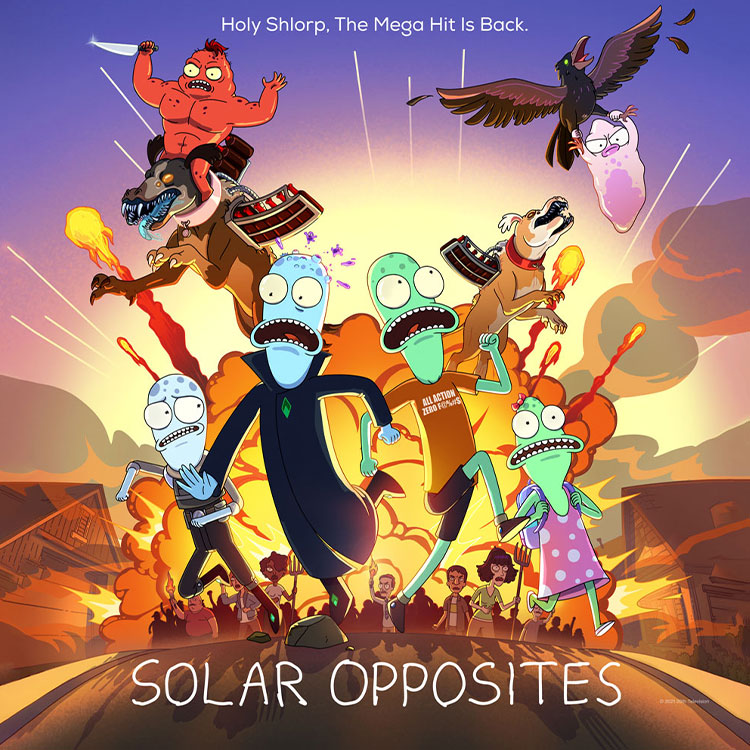 Photograph: Solar Opposites poster