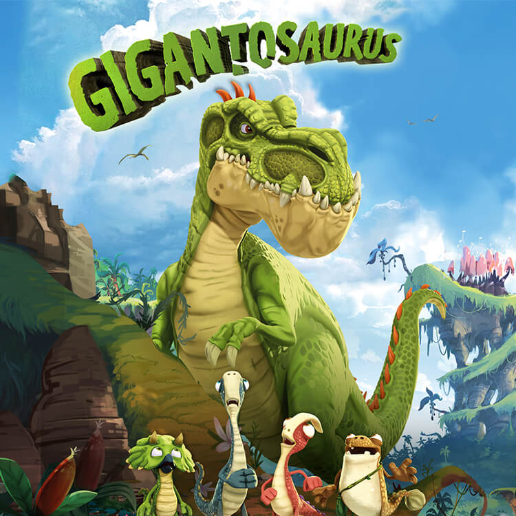 Photograph: Gigantosaurus poster