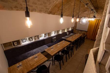 Cozette Café Concept : la salle voûtée, Salle de location Paris Quartier Latin #0