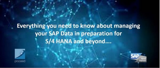 SAP Data Management for S/4 HANA