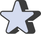 Purple star icon