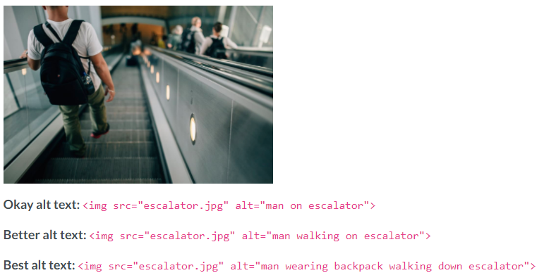 alt text guidelines