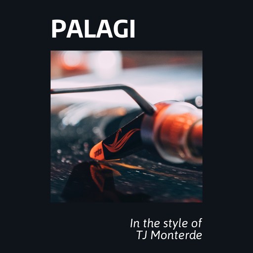 #5 Palagi – TJ Monterde (album cover, karaoke on Singa)