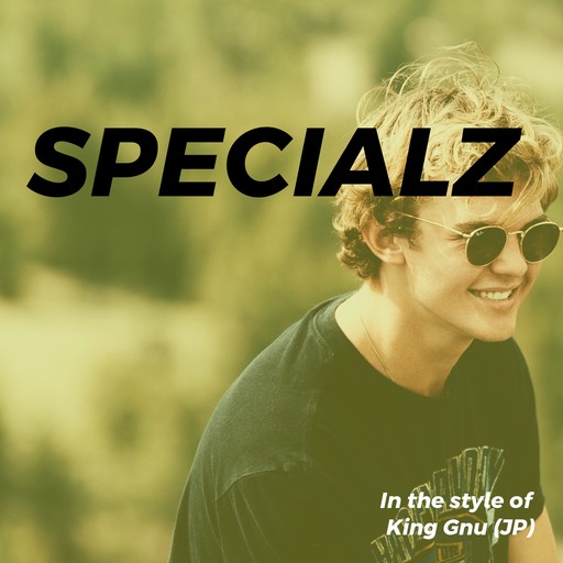 Specialz – King Gnu (album cover, karaoke on Singa)