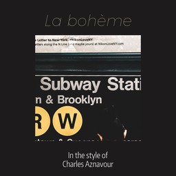 La bohème – Charles Aznavour (album cover, karaoke on Singa)