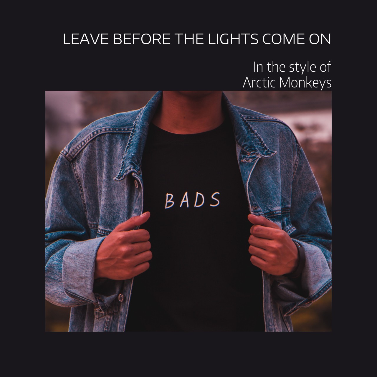 Arctic Monkeys Leave Before The Lights Come On Karaoke Singa