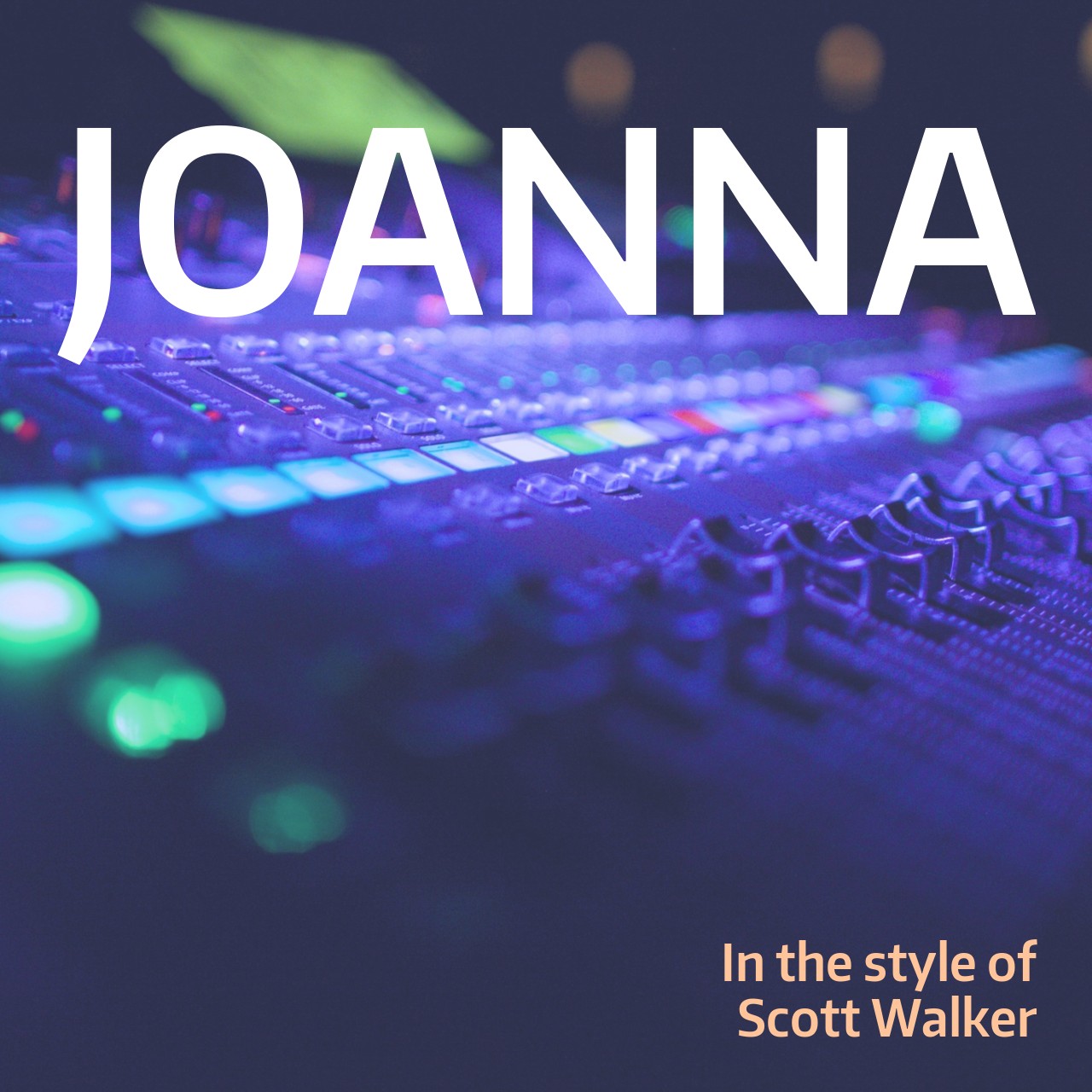 Scott Walker Joanna Karaoke Singa