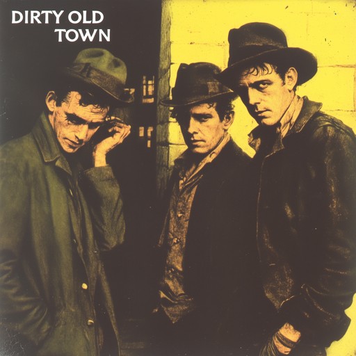 Dirty Old Town – The Pogues (album cover, karaoke on Singa)