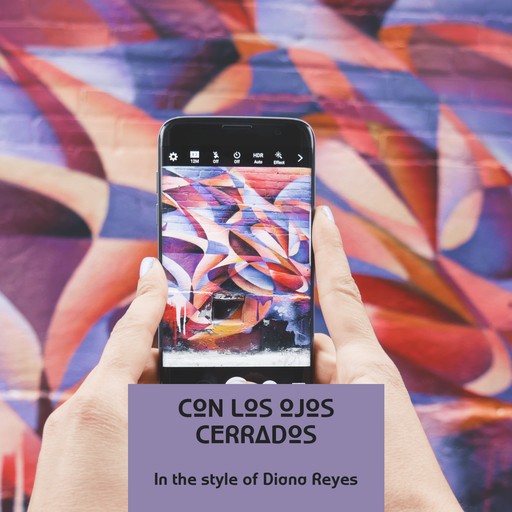 Con Los Ojos Cerrados – Diana Reyes (portada del álbum, karaoke en Singa)