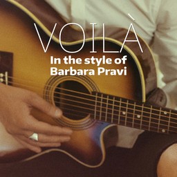 Voilà – Barbara Pravi (album cover, karaoke on Singa)