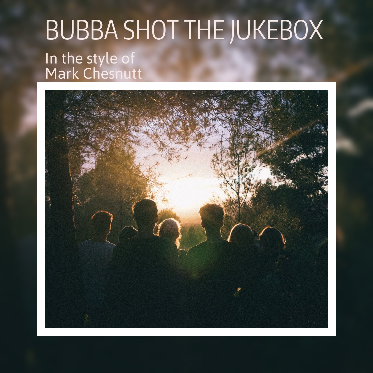 Mark Chesnutt Bubba Shot the Jukebox Karaoke Singa