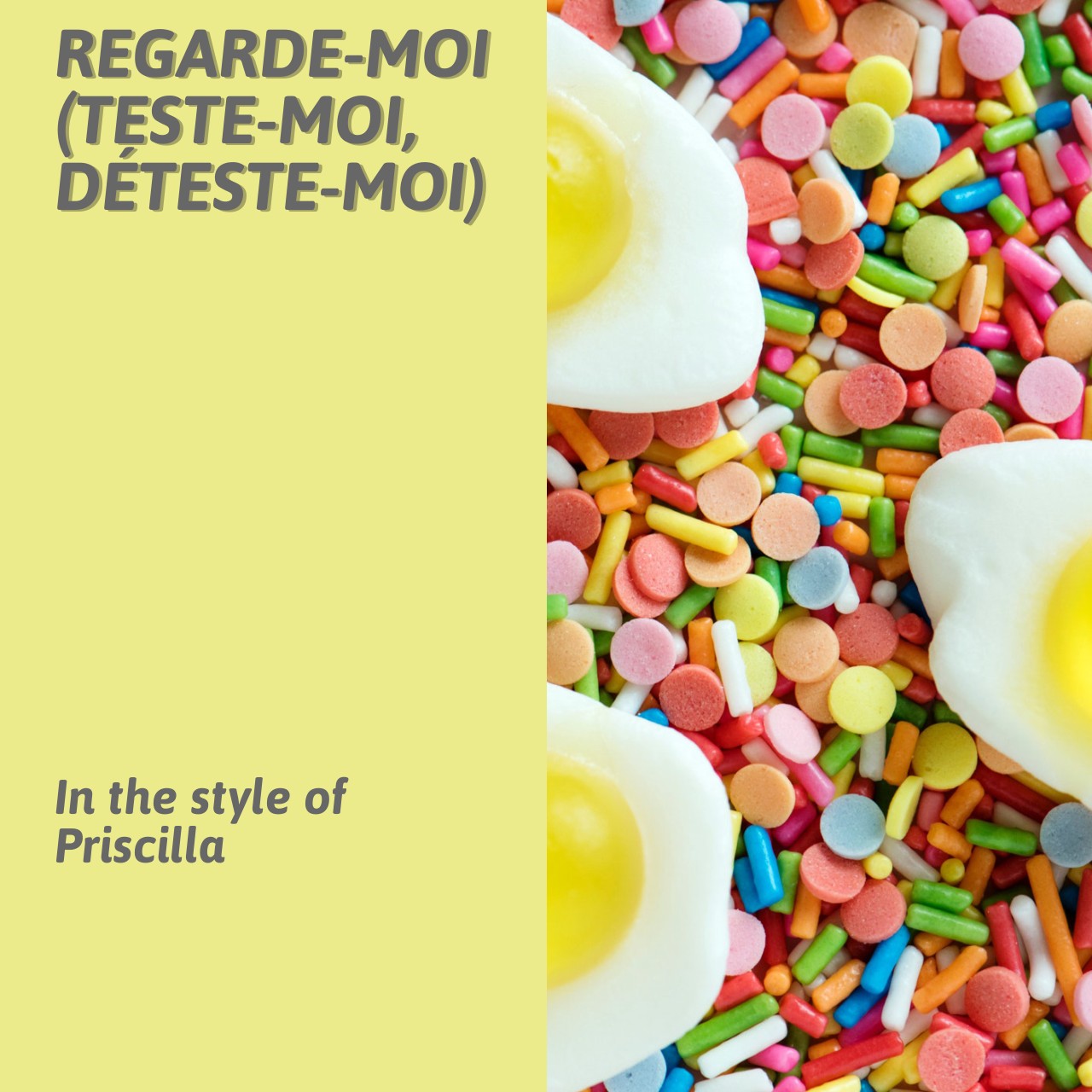 Priscilla RegardeMoi (TesteMoi, DétesteMoi) Karaoke Singa