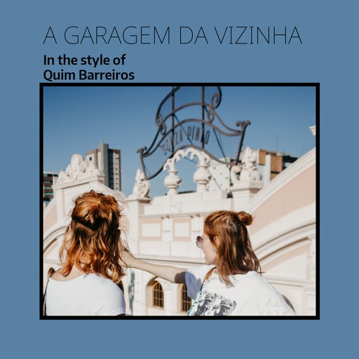 #16 A Garagem da Vizinha – Quim Barreiros (album cover, karaoke on Singa)
