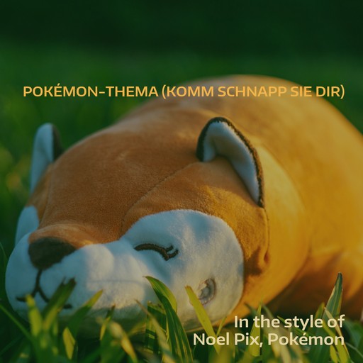 Pokémon-Thema (Komm schnapp sie dir) – Noel Pix, Pokémon (Albumcover, Karaoke auf Singa)