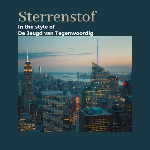 Sterrenstof – De Jeugd van Tegenwoordig (album cover, karaoke on Singa)