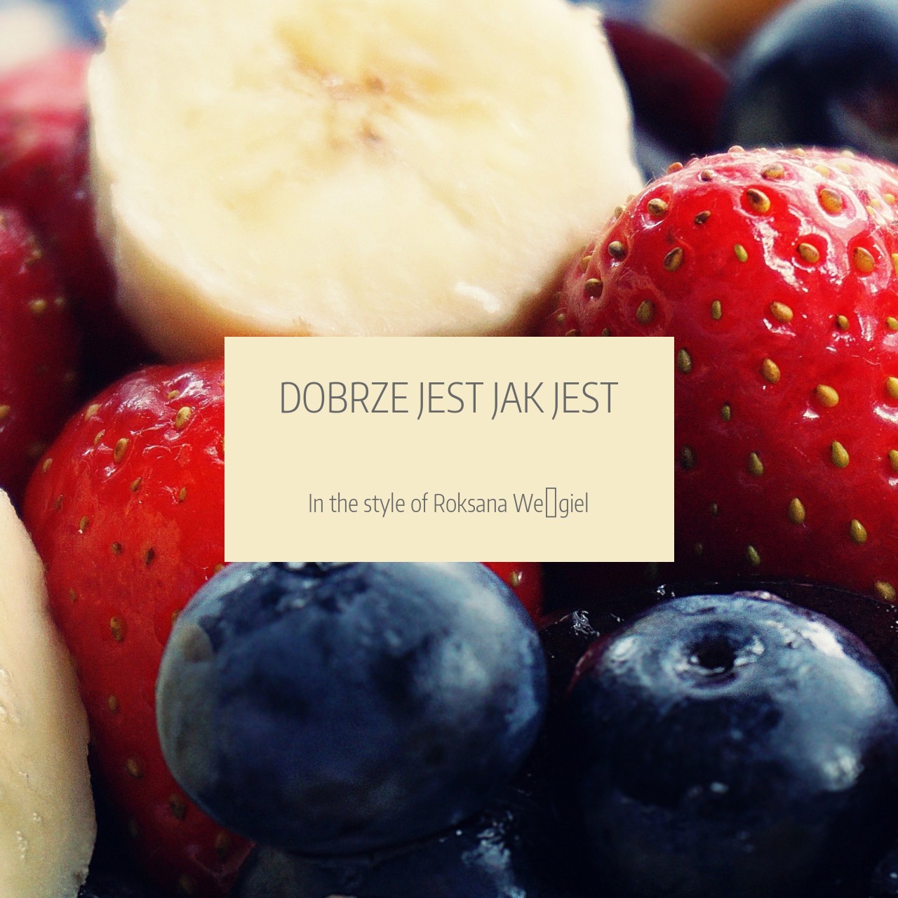 Roksana Węgiel - Dobrze jest jak jest Karaoke | Singa