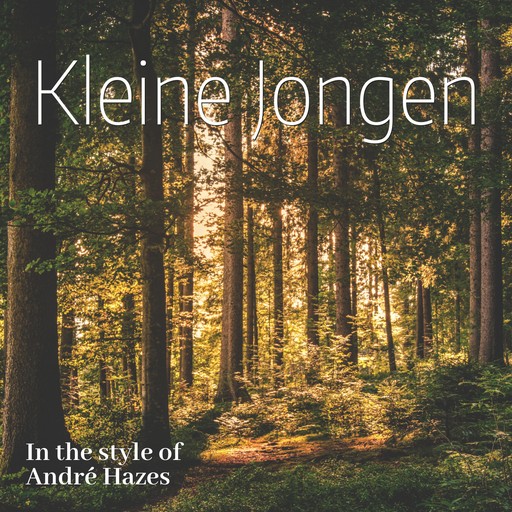 Kleine Jongen – André Hazes (album cover, karaoke on Singa)
